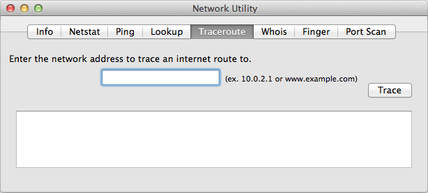 Mac Windows Command For Trace Route